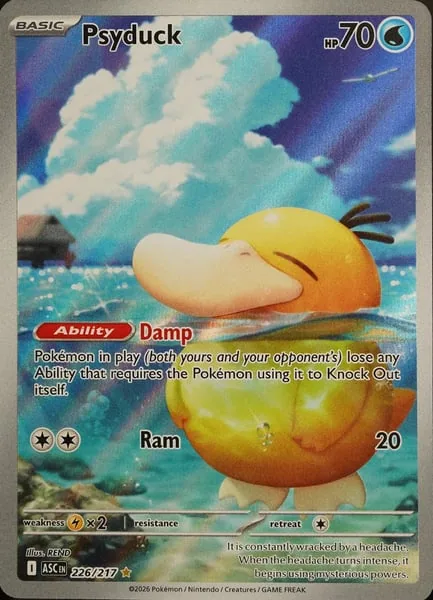 Psyduck 226/217 Illustration Rare